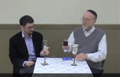 Learning and Schmoozing with the Rabbis: Making Kiddush