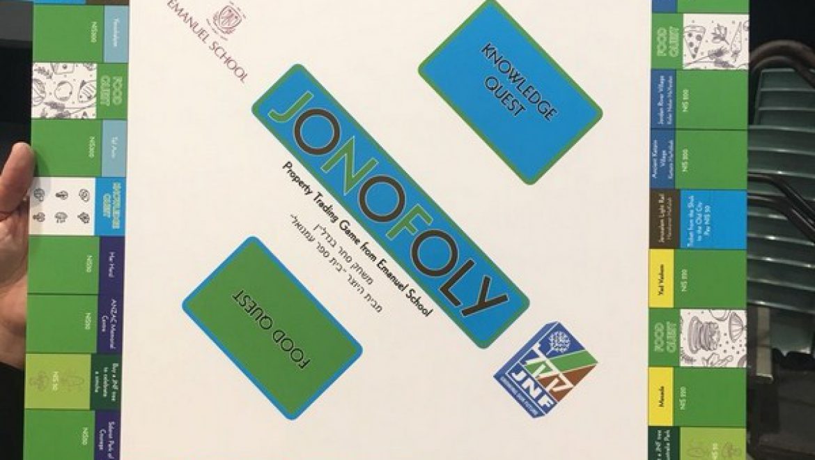 KKL-JNF Monopoly Game Created by Australian Educators